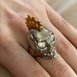 Alexander McQueen Skull Ring